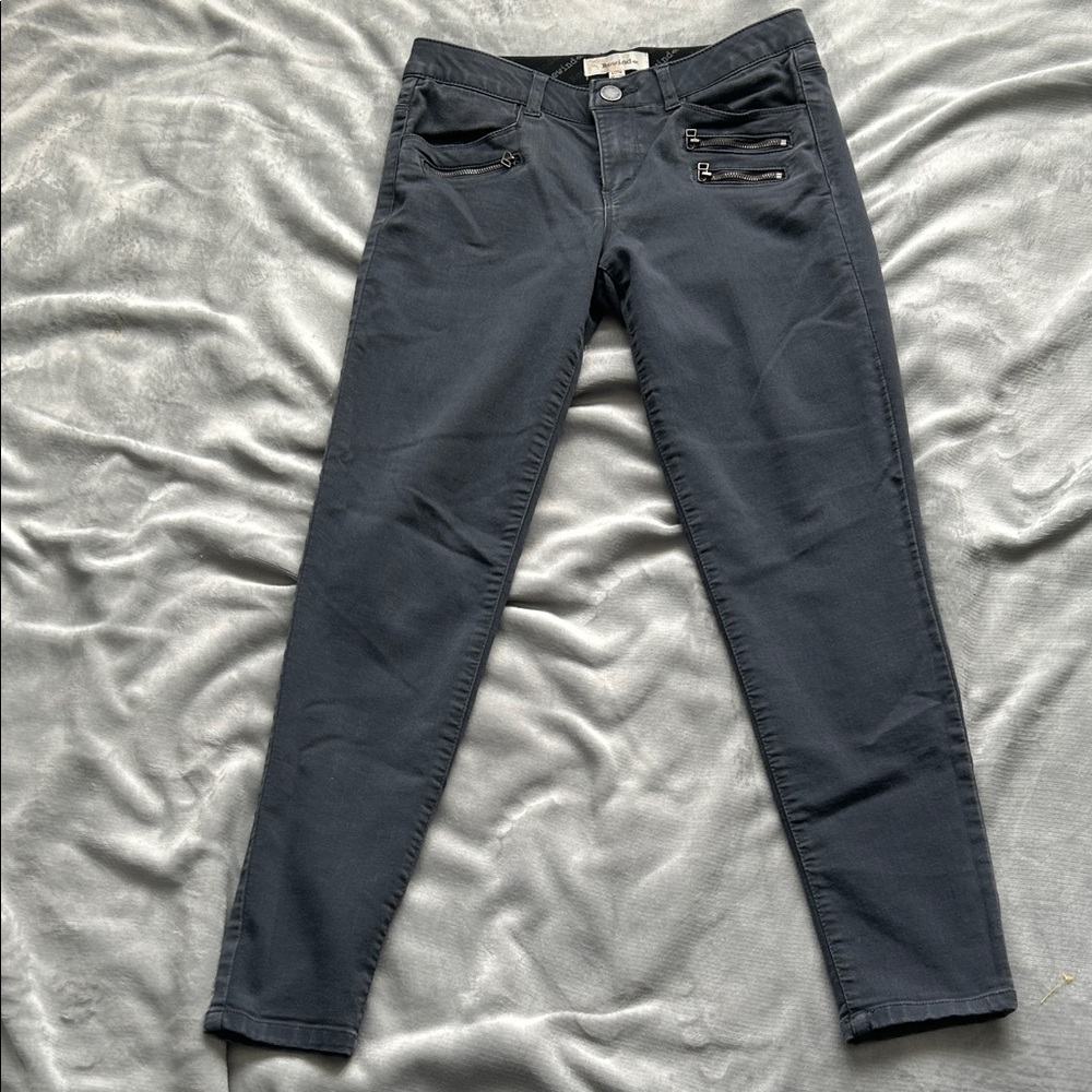 Rewind Women's Skinny Jeans - Charcoal